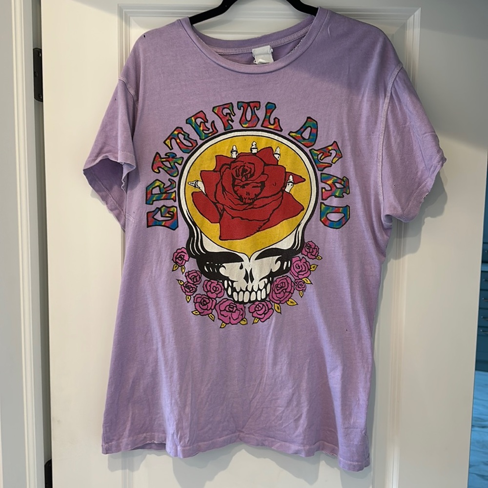 Madeworn Grateful Dead purple t shirt. Size large